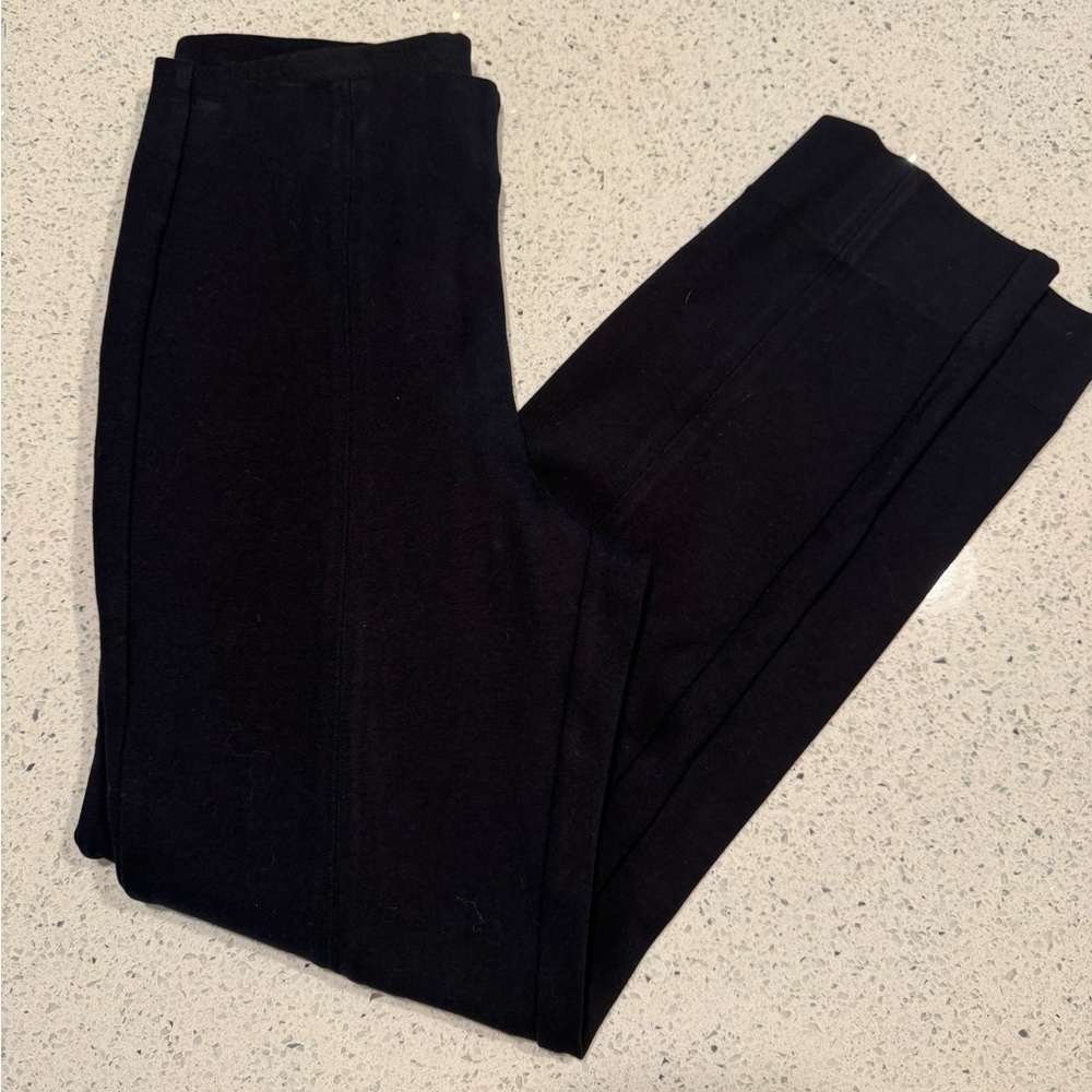 Quince Ultra-Stretch Ponte Pintuck Ankle Pants | 25” inseam | Small - Picture 6 of 9